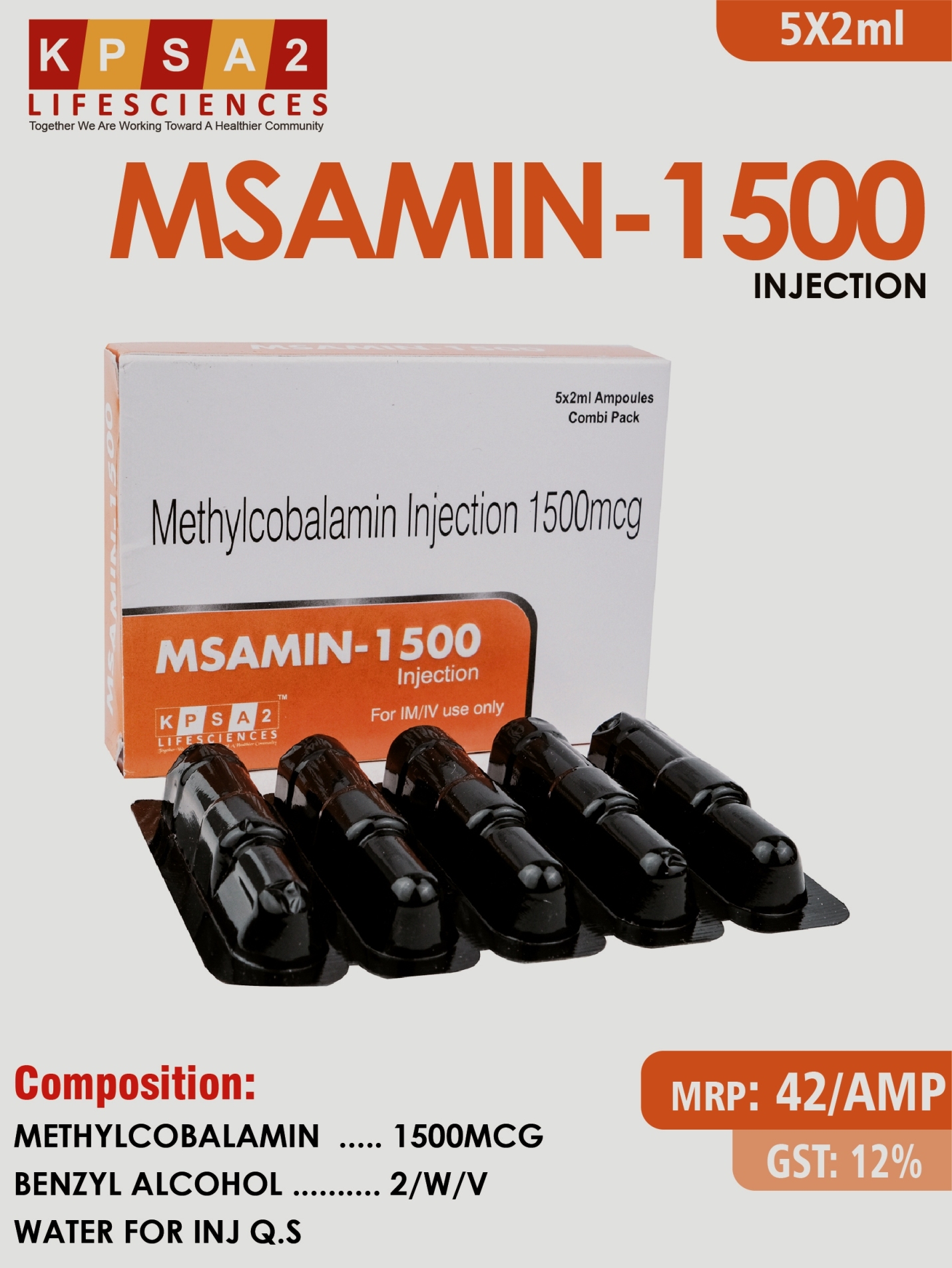 MSAMIN-1500 Injection